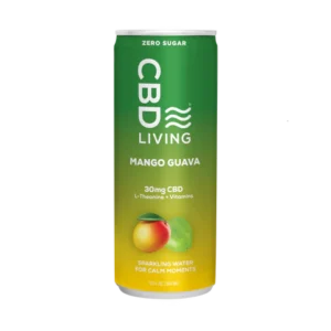 CBD Sparkling Water Mango Guava - 12 pack