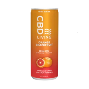 CBD Sparkling Water Orange Grapefruit - 12 pack