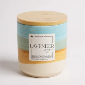 LAVENDER SAGE CBD CANDLE
