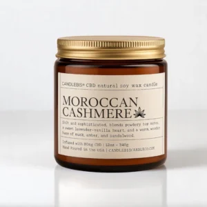 MOROCCAN CASHMERE CBD CANDLE